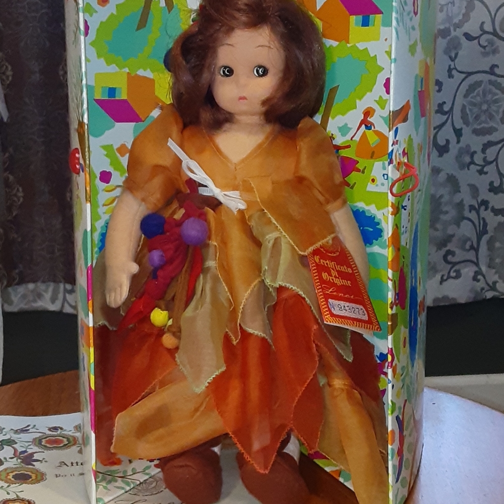 Rare Autumo Lenci Italan made felt doll
